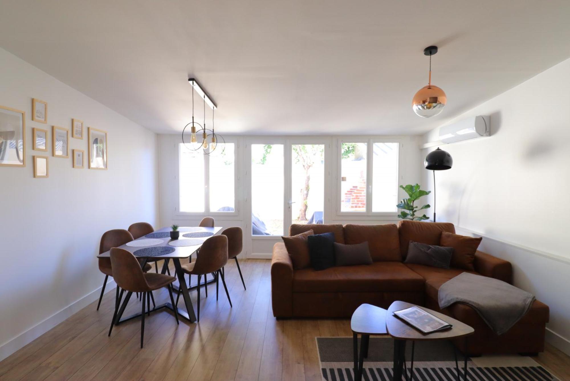 Le Patio - Spacieux T3 Avec Climatisation Et Jardin Privatif Bergerac Room photo