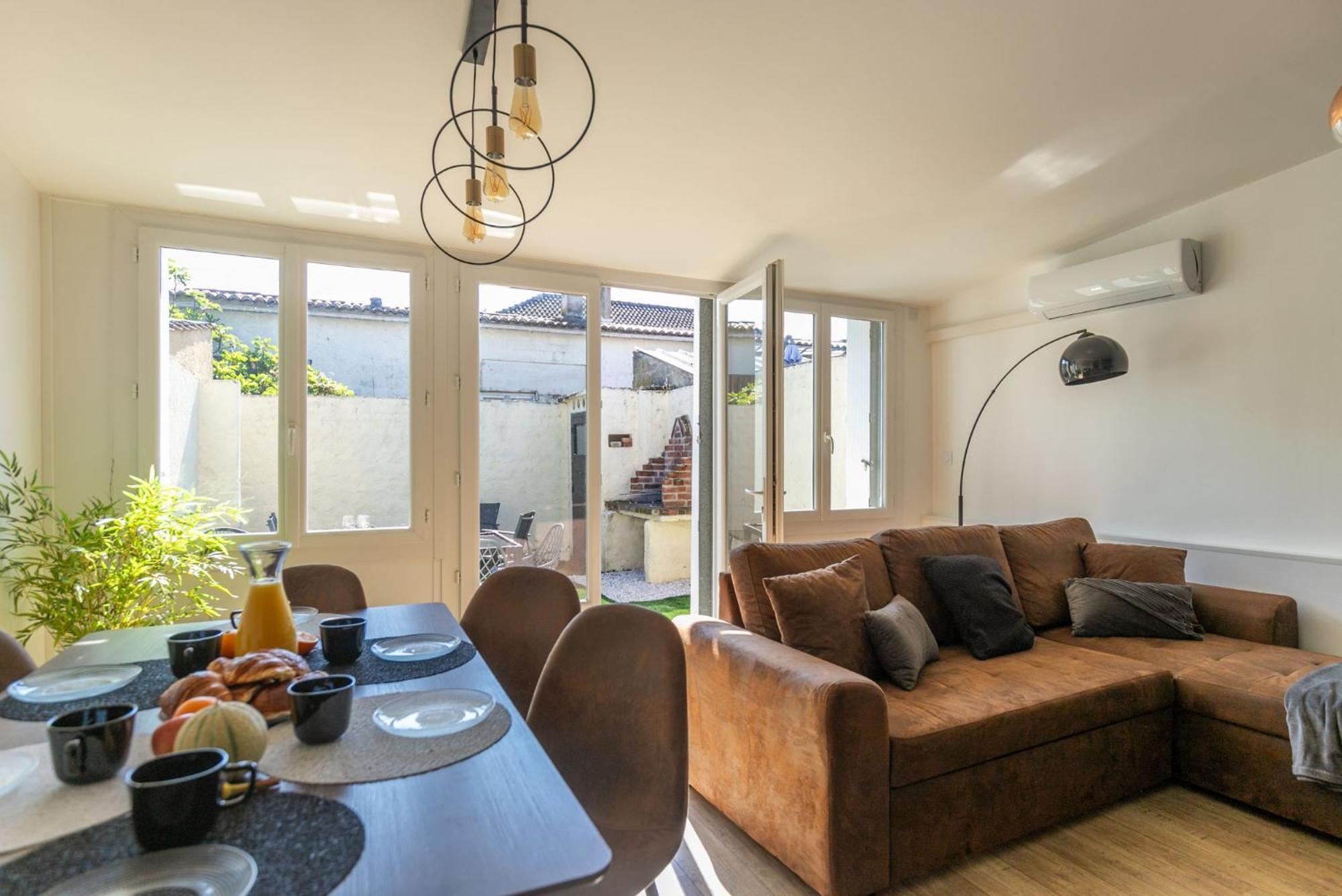 Le Patio - Spacieux T3 Avec Climatisation Et Jardin Privatif Bergerac Exterior photo