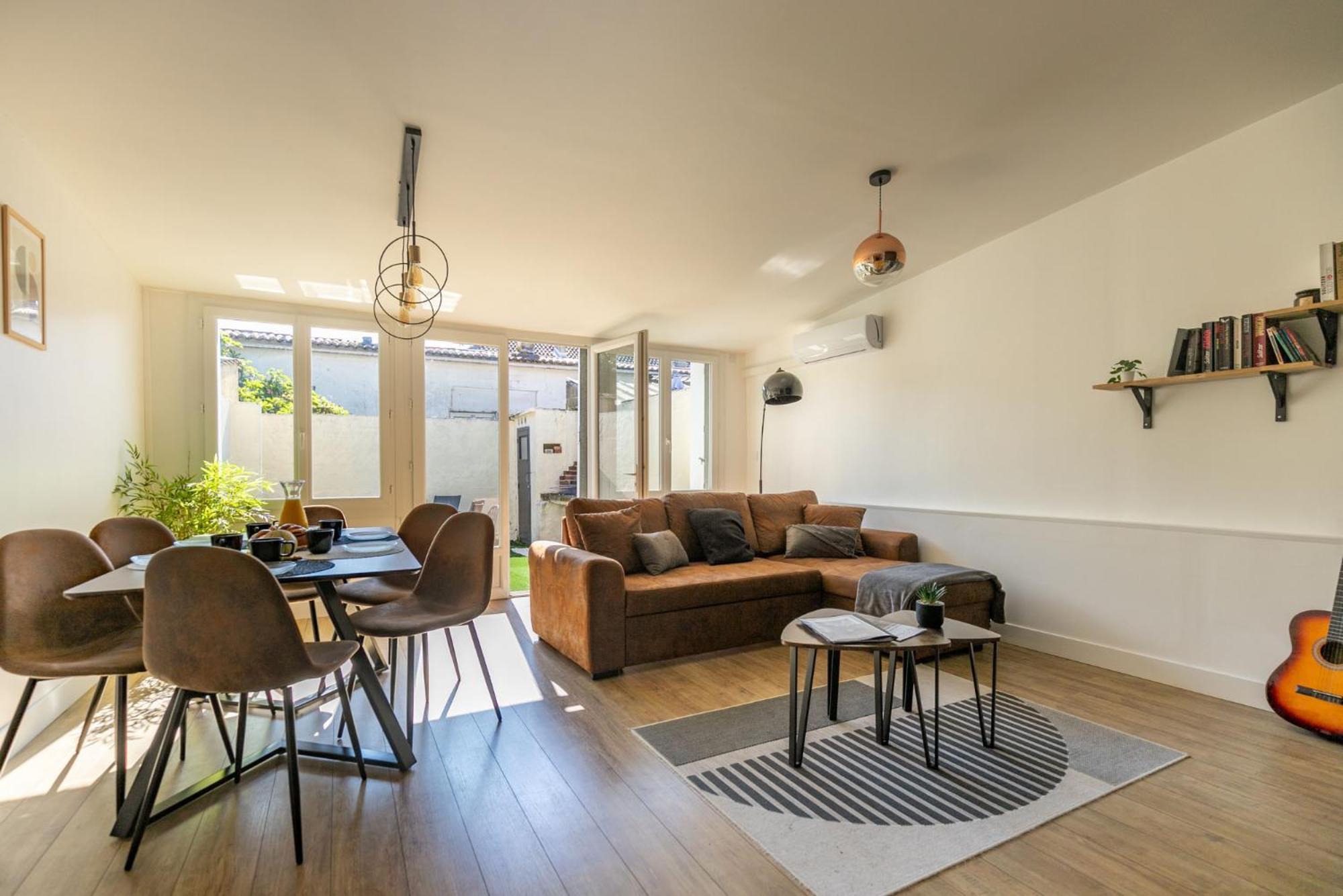 Le Patio - Spacieux T3 Avec Climatisation Et Jardin Privatif Bergerac Exterior photo